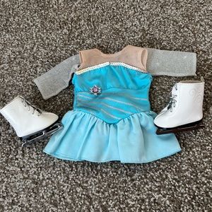 American Girl Sparkling Ice Skating Outfit